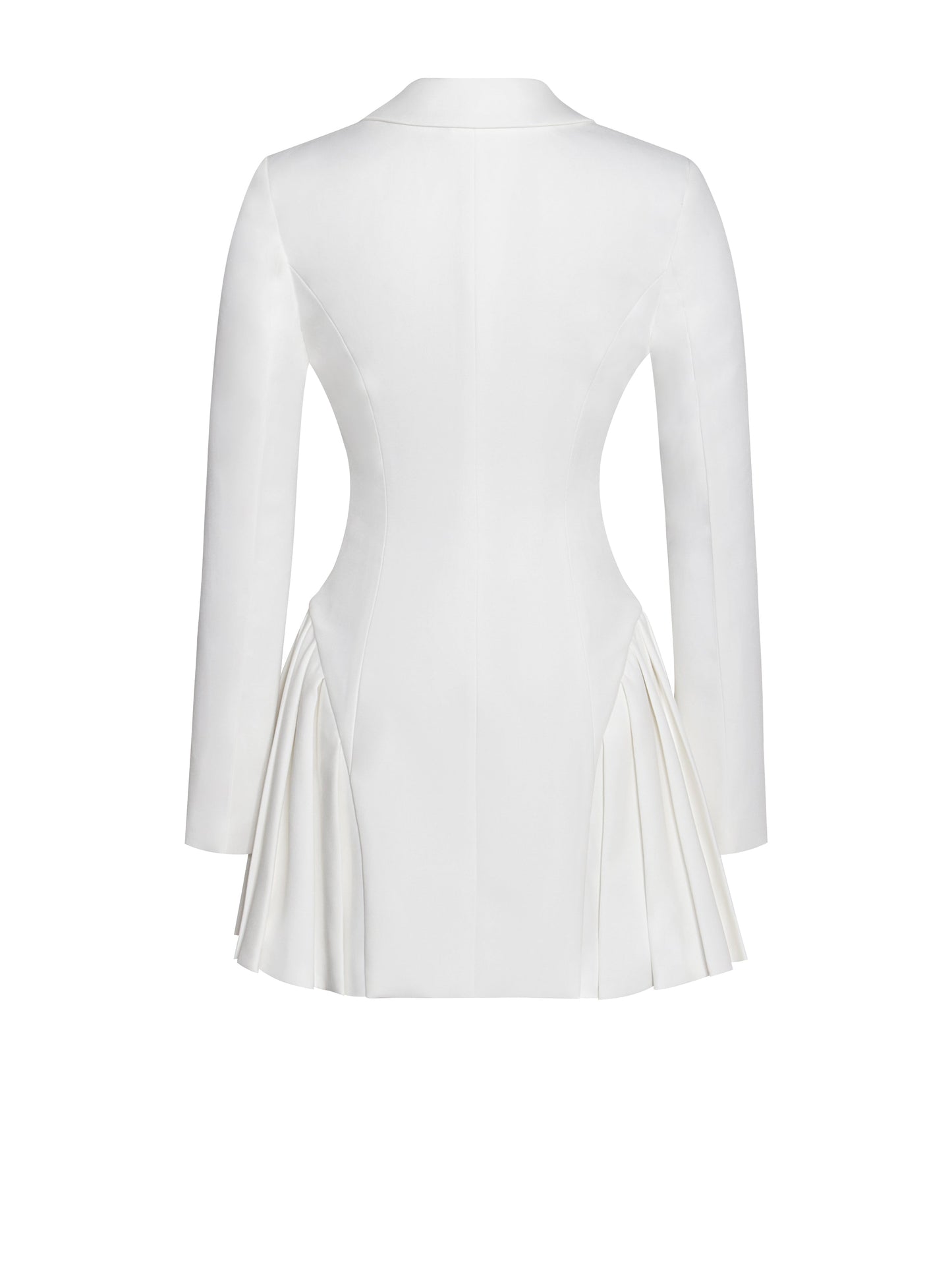 Lia White Blazer Dress