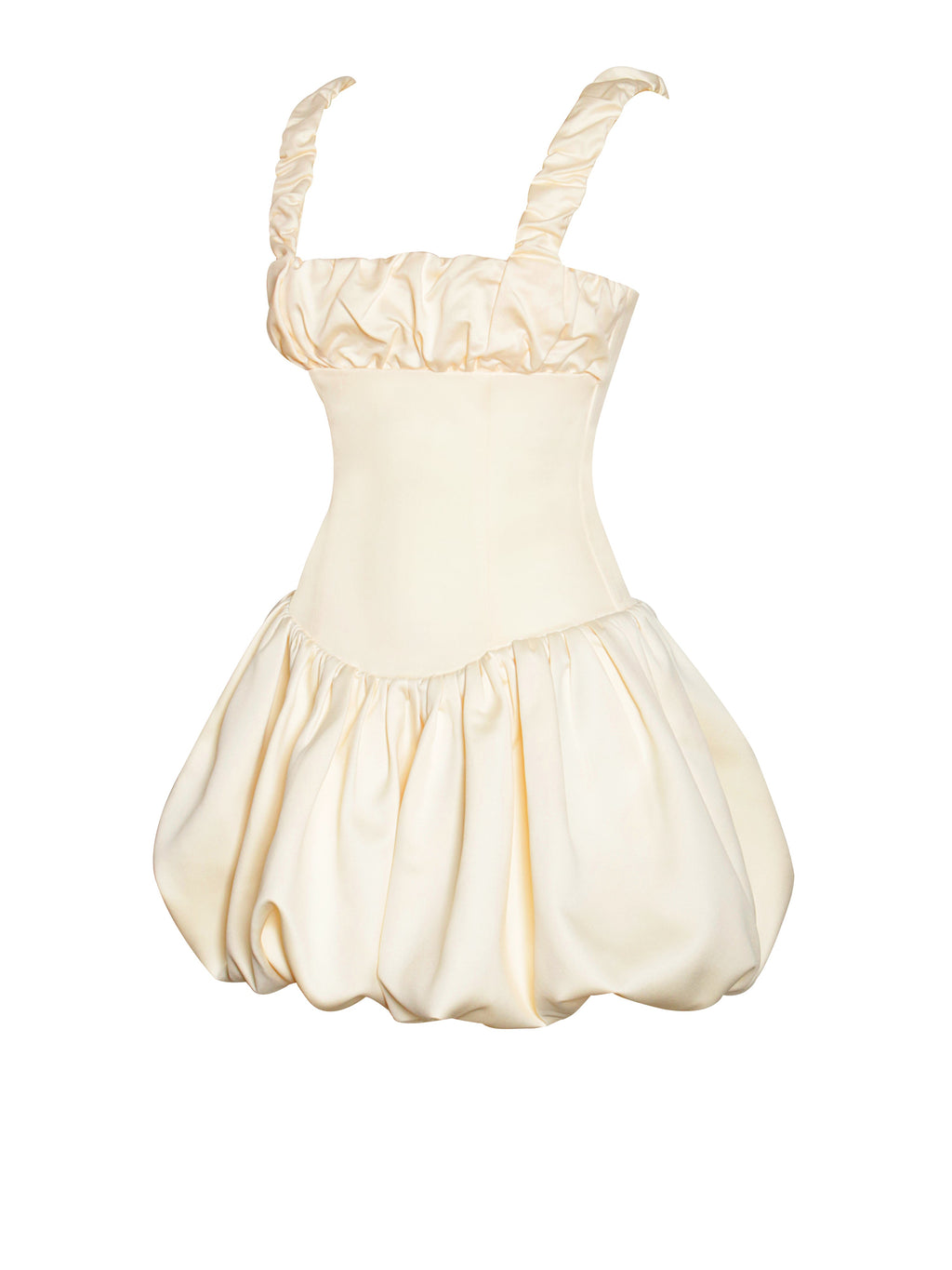 Aubrey Satin Mini Dress - HOUSE OF SHE
