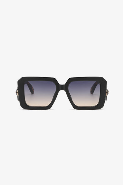 Polycarbonate Frame Square Sunglasses