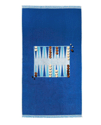 The Southampton Beach Board Backgammon Towel