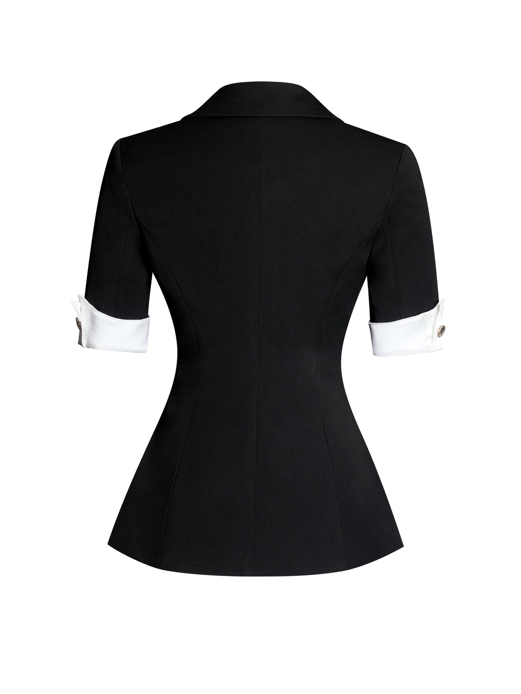 Aleena Short Sleeve Business Casual Blazer - HOUSE OF SHE