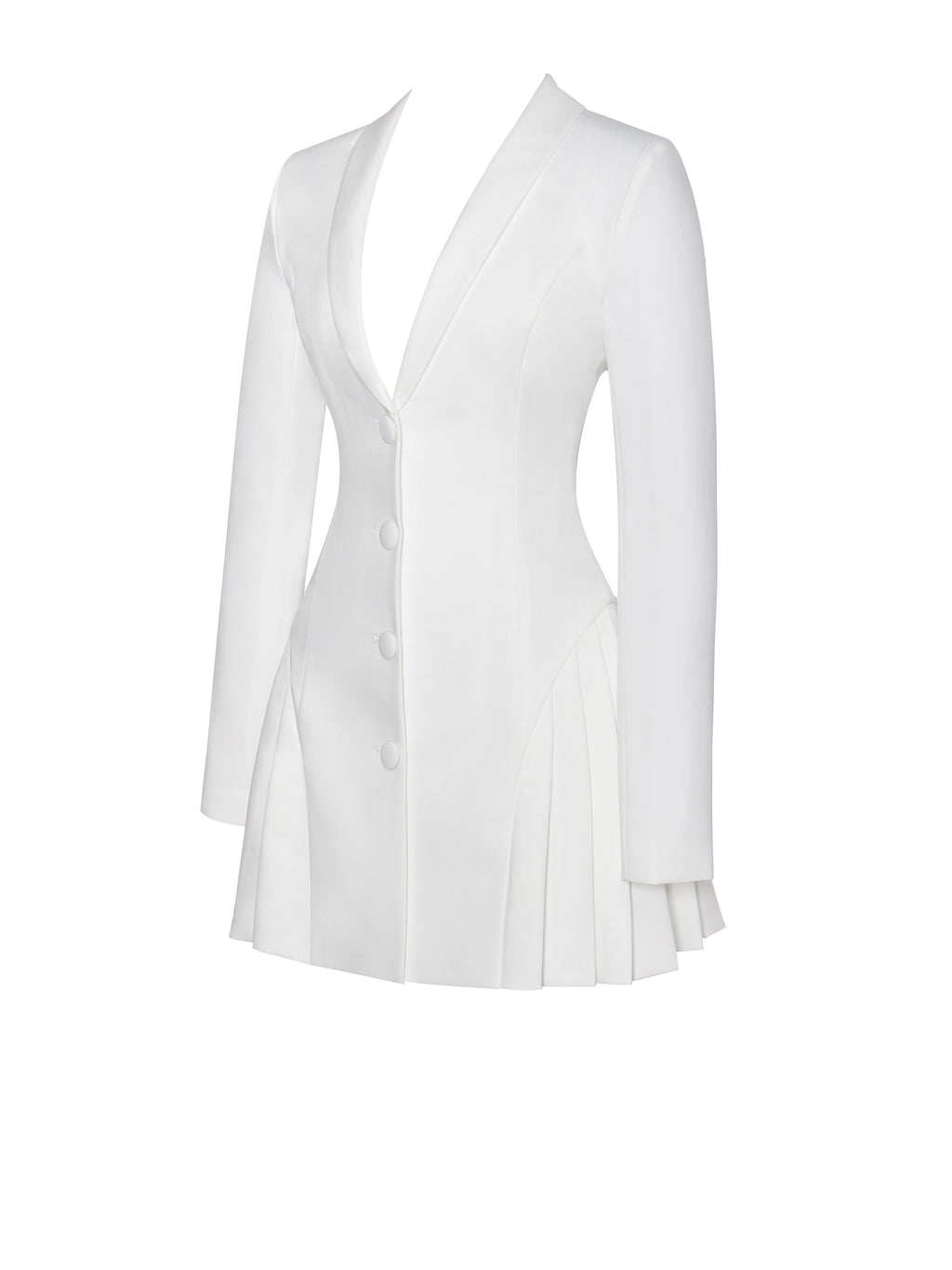 Lia White Blazer Dress  HOUSE OF SHE