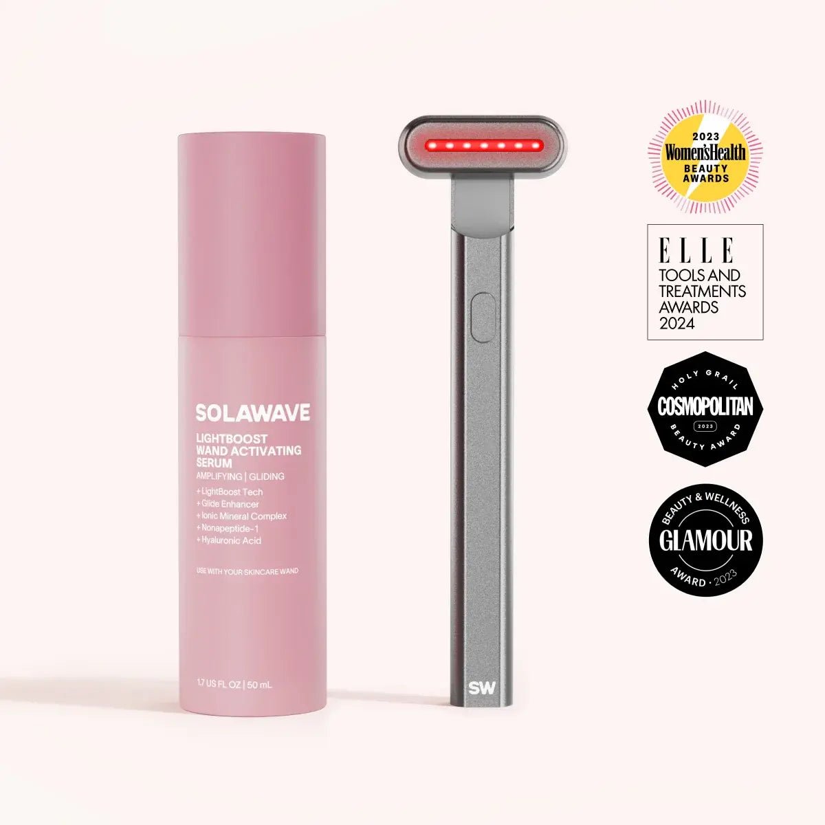 4-in-1 Red Light Therapy Wand & Activating Serum Kit - HOUSE OF SHE