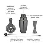 4-Piece Warren Barware Set - HOUSE OF SHE