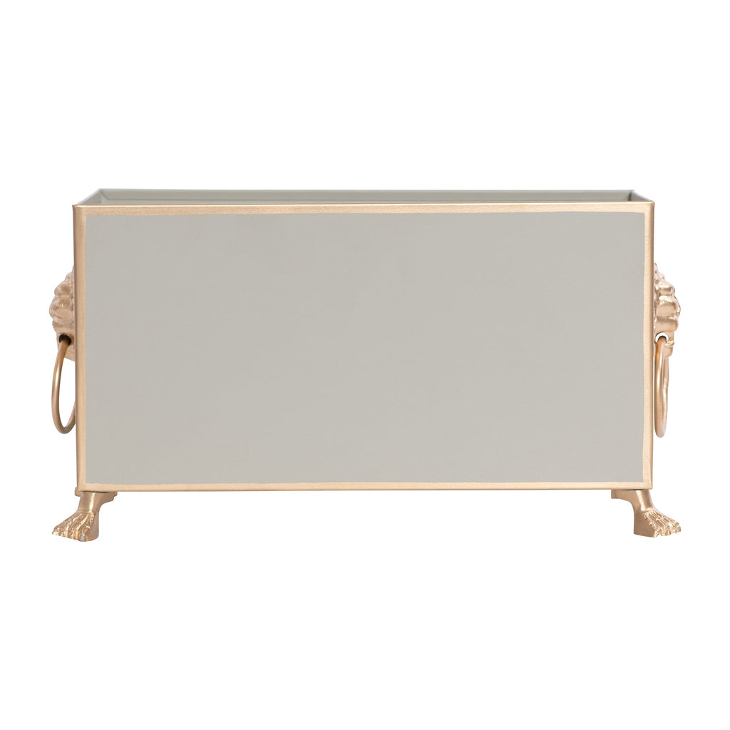 Paws & Claws Rectangular Cachepot Planter 6x12  HOUSE OF SHE
