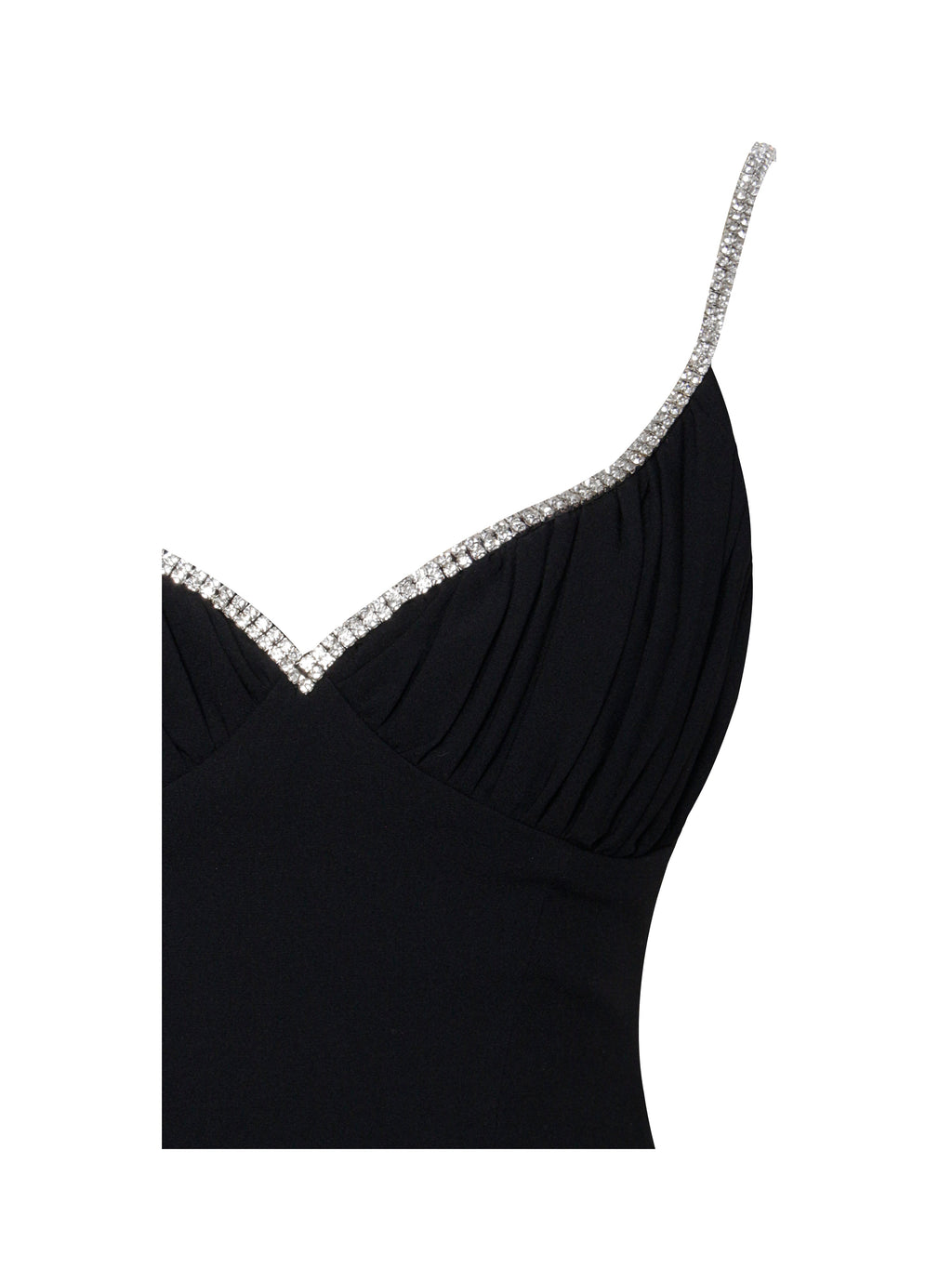 Blair Crystal Trim Drop Waist Mini Dress - HOUSE OF SHE