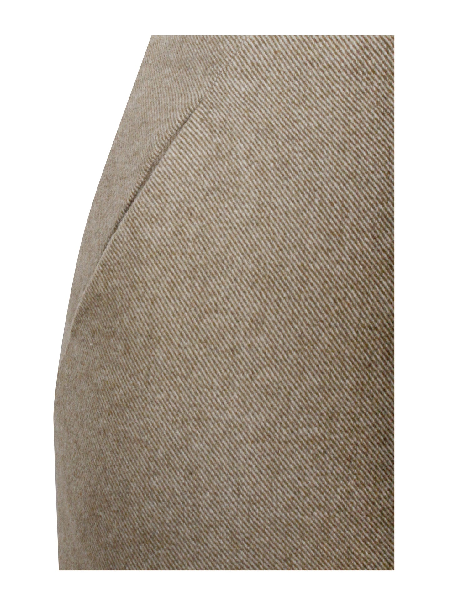 Braylee Vintage Bodycon Twill Wool Blend Mini Skirt