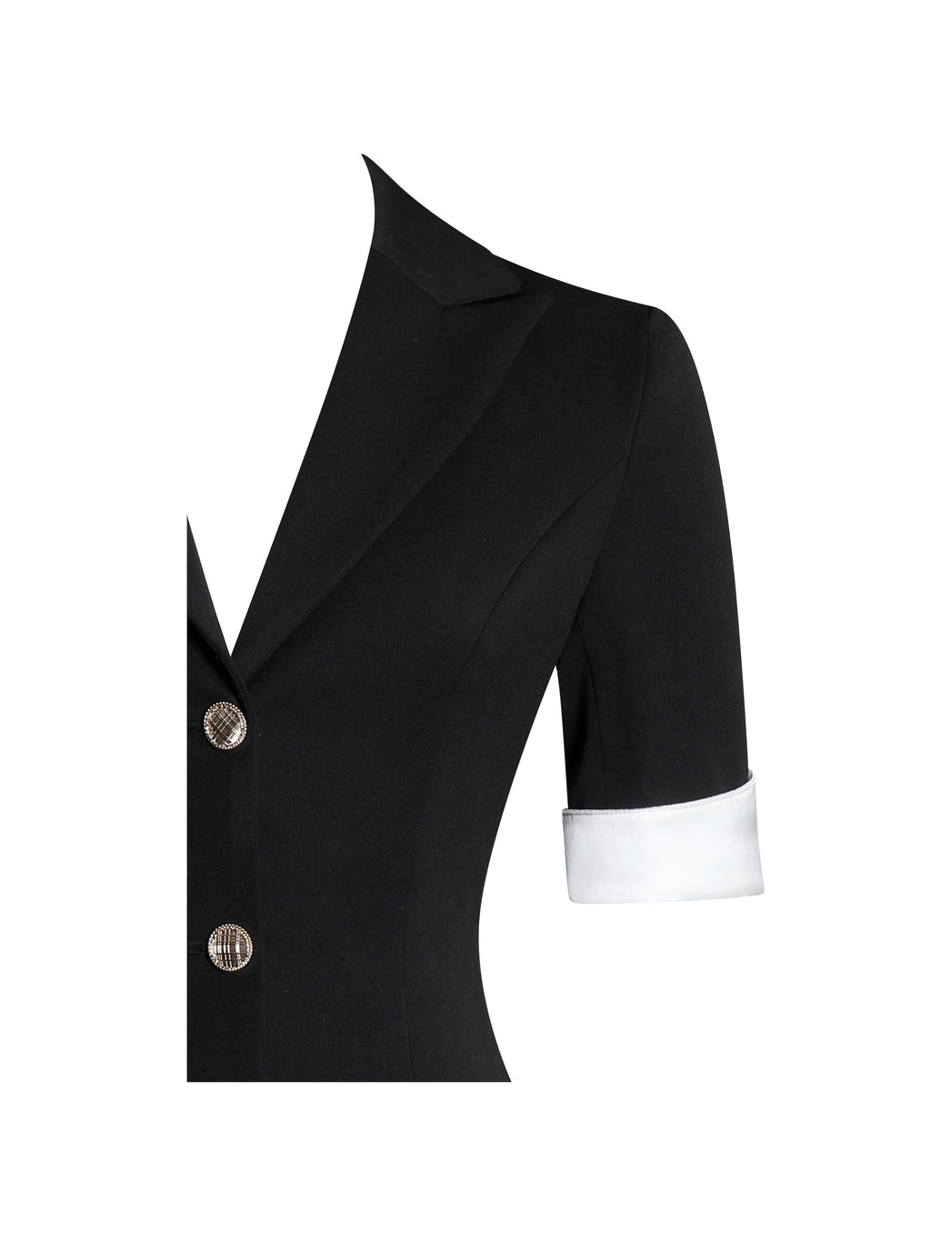 Aleena Short Sleeve Business Casual Blazer - HOUSE OF SHE