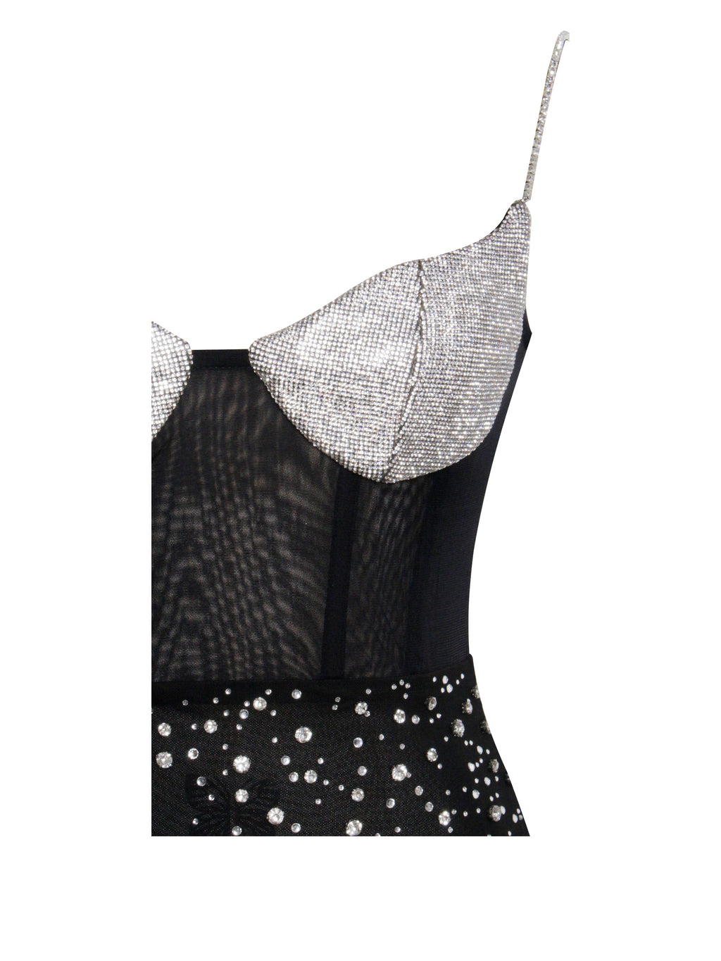 Jimena Rhinestone Maxi Dress - HOUSE OF SHE