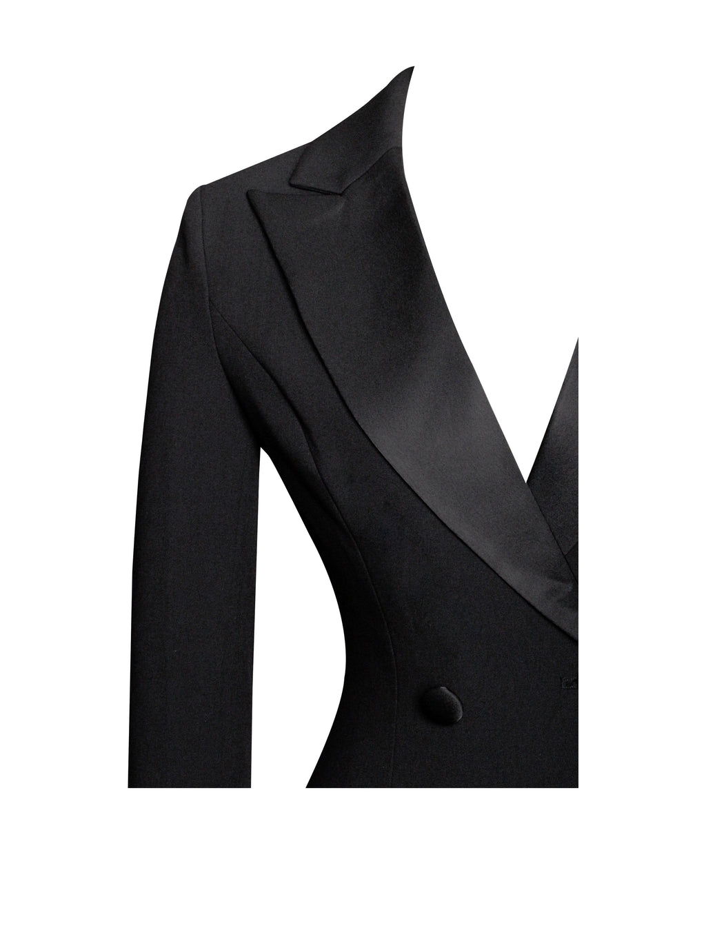 Celeste Black Stretch Blazer Dress  HOUSE OF SHE
