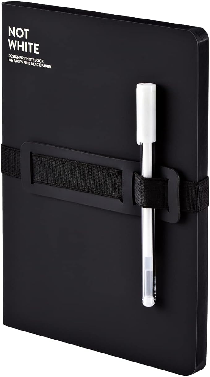 Not White Notebook w/ Pen  HOUSE OF SHE