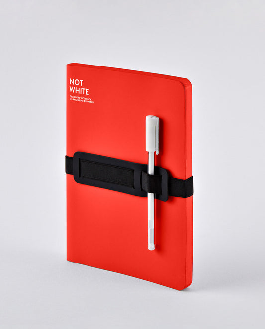 Not White Red Notebook