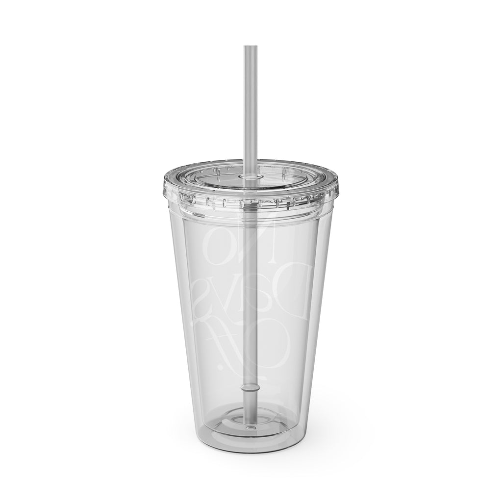Sunsplash Tumbler with Straw, 16oz - HOUSE OF SHE