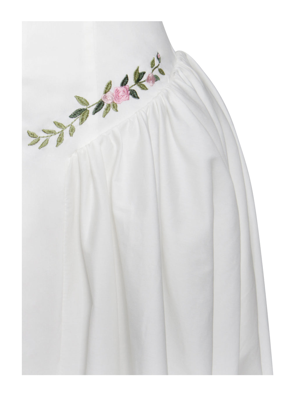 Hailey White Collared Halter Drop Waist Mini Dress - HOUSE OF SHE