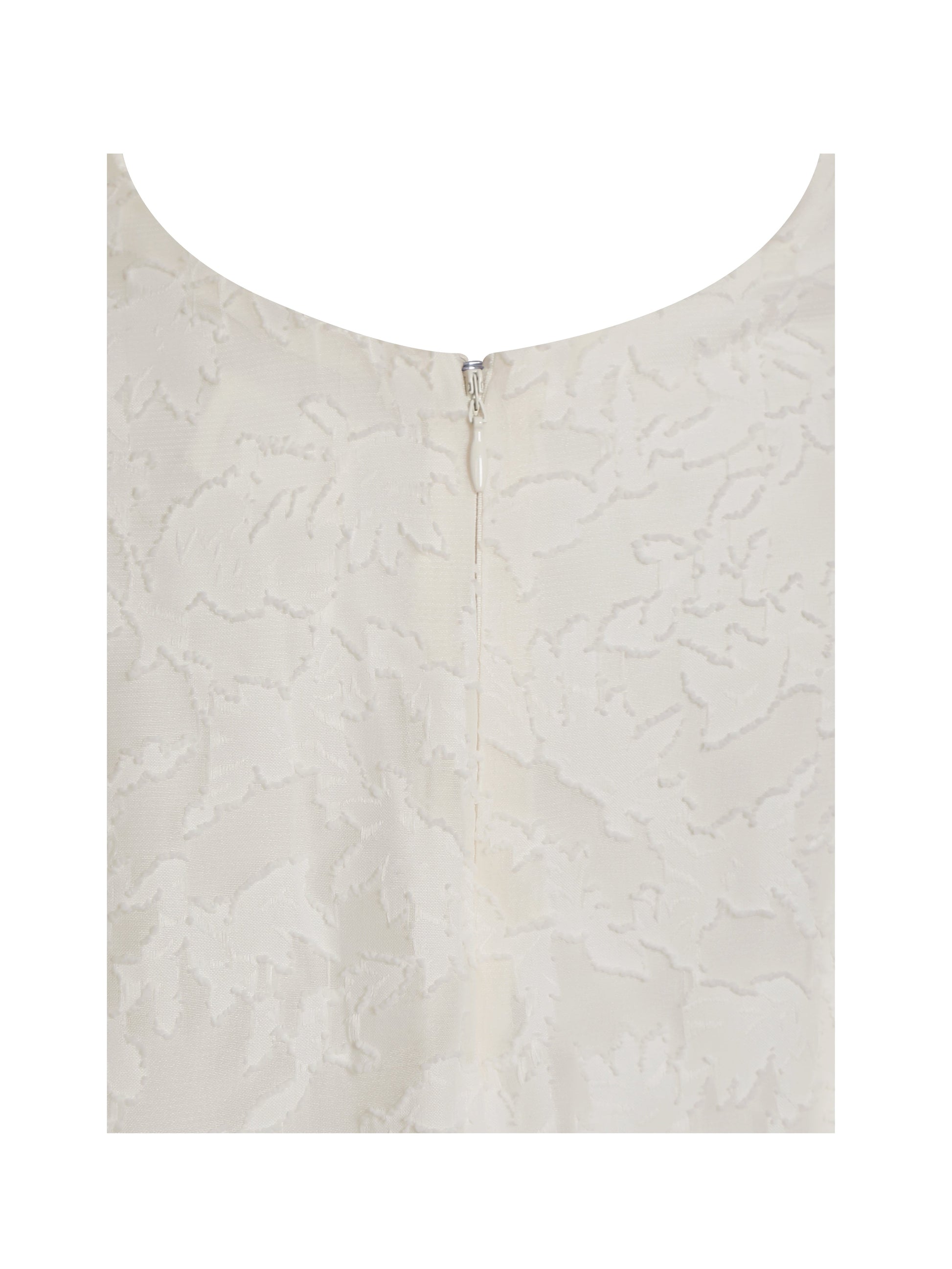 Pandora White Bubble Sleeve Backless Maxi Dress - HOUSE OF SHE