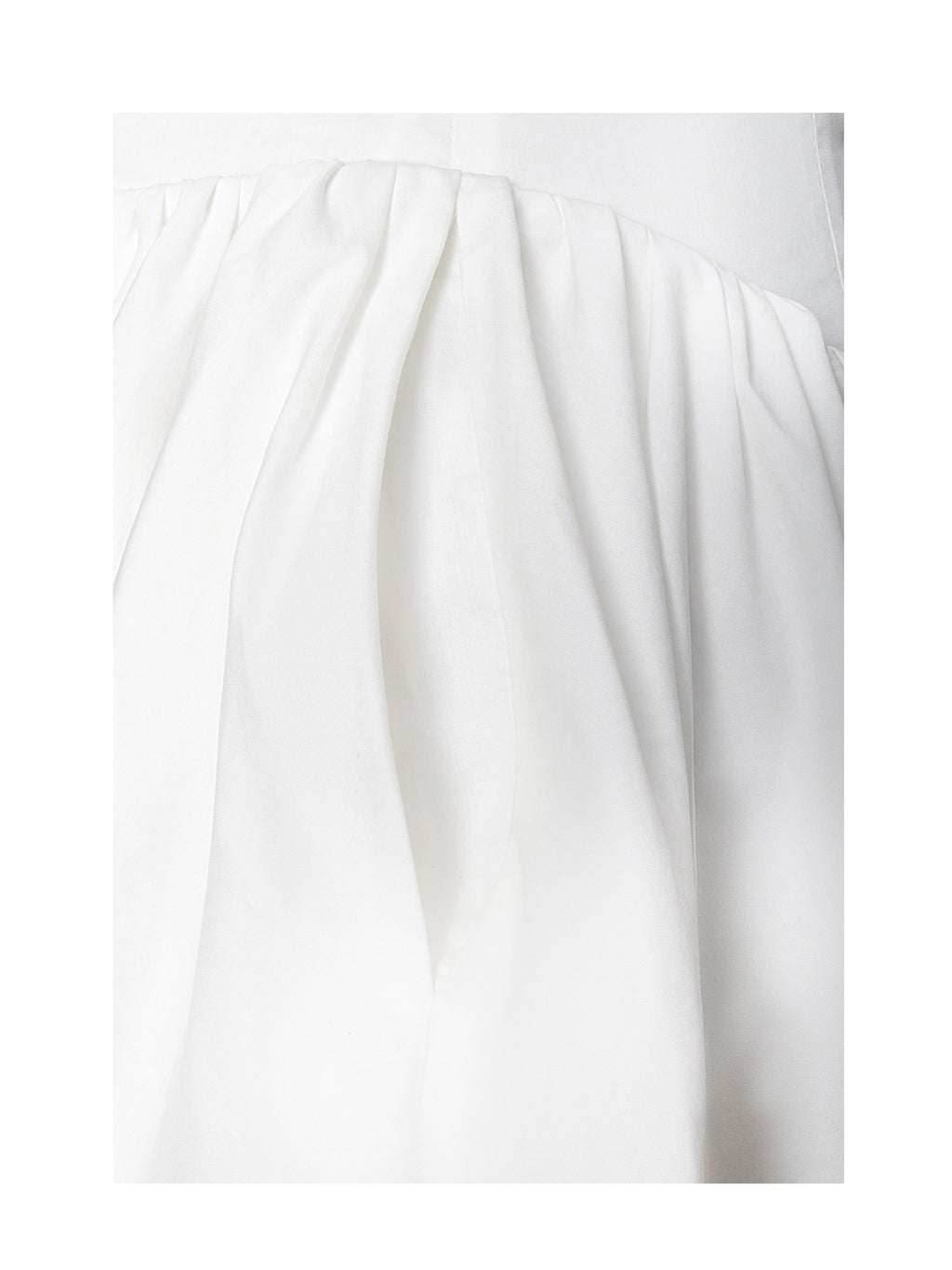 Nina White Embroidered Halter Mini Dress - HOUSE OF SHE