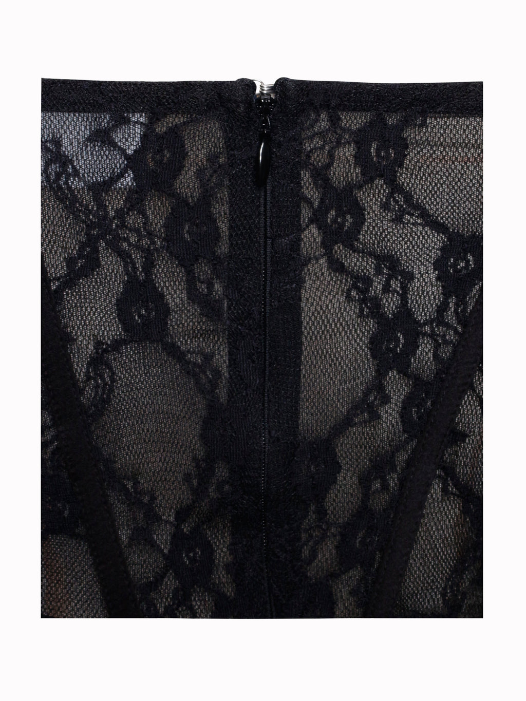 Quennell Black Lace Corset Maxi Dress  HOUSE OF SHE