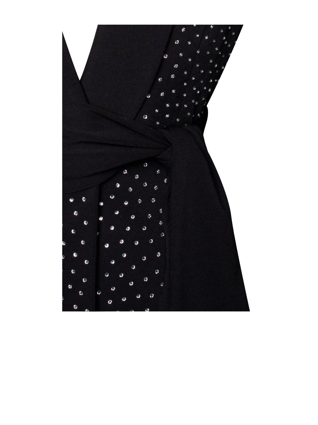 Visionary Crystal Embellished Black Blazer Jacket  HOUSE OF SHE