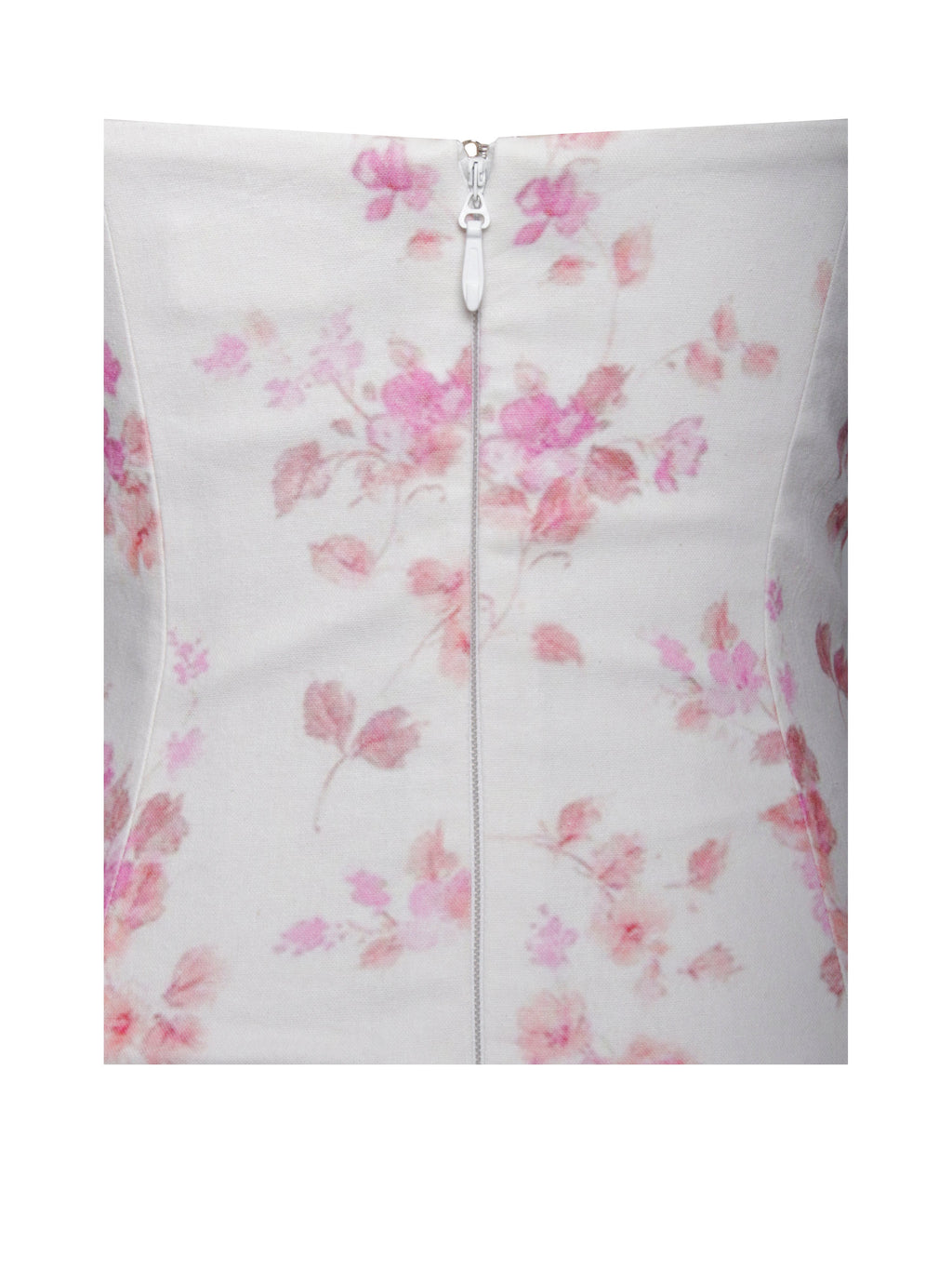 Mara Floral Linen Corset Mini Dress - HOUSE OF SHE