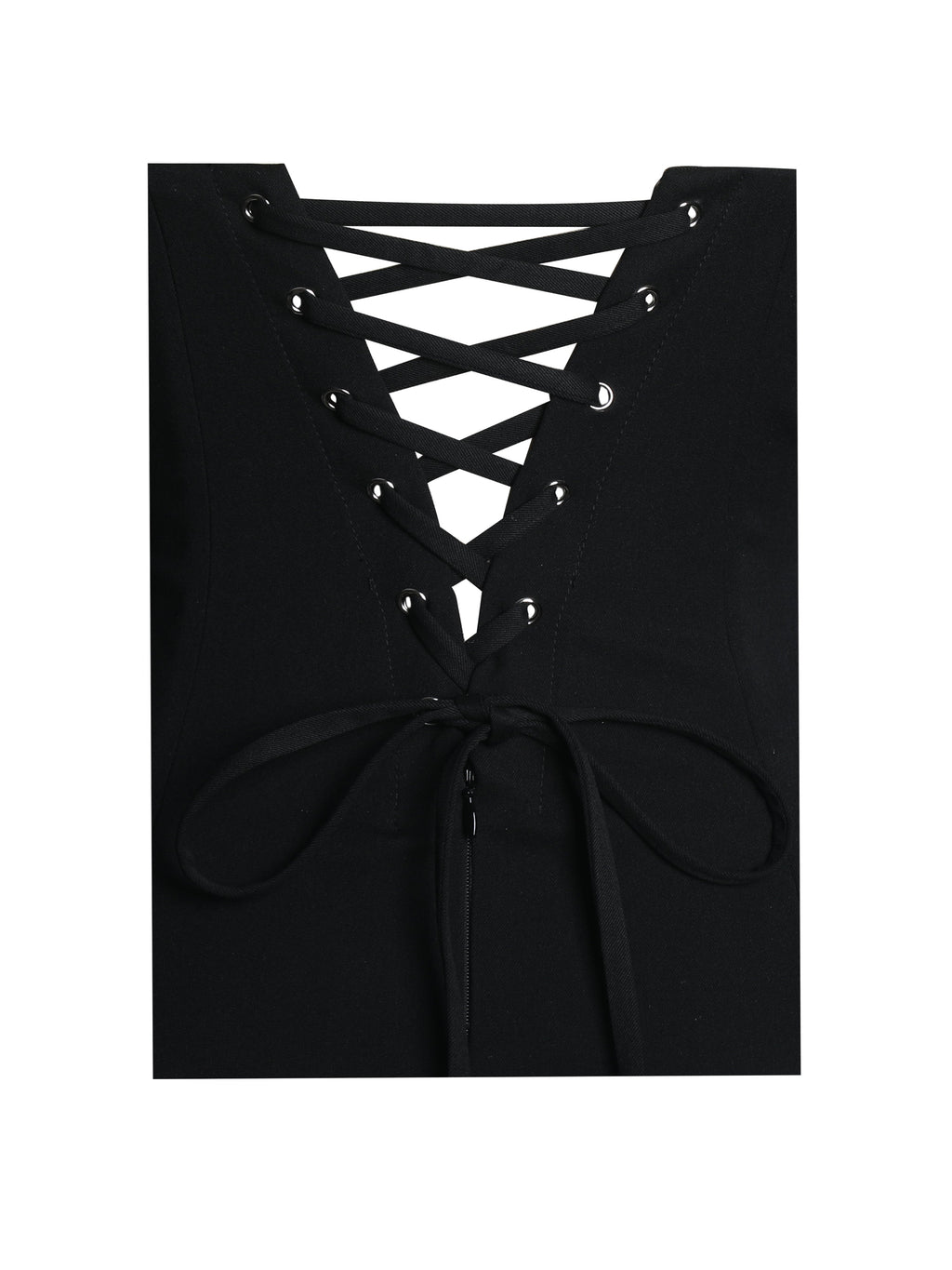 Dahliana Polka Dot Bubble Hem Corset Mini Dress - HOUSE OF SHE