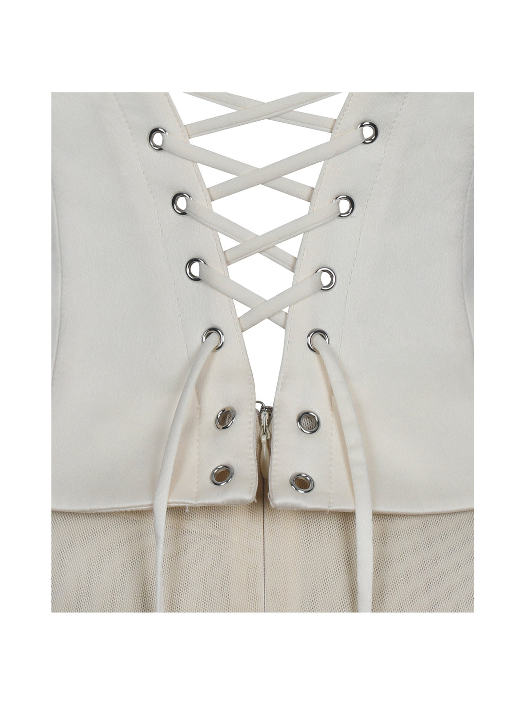 Adelina Butter Yellow Peplum Mermaid Gown with Lace-up Back