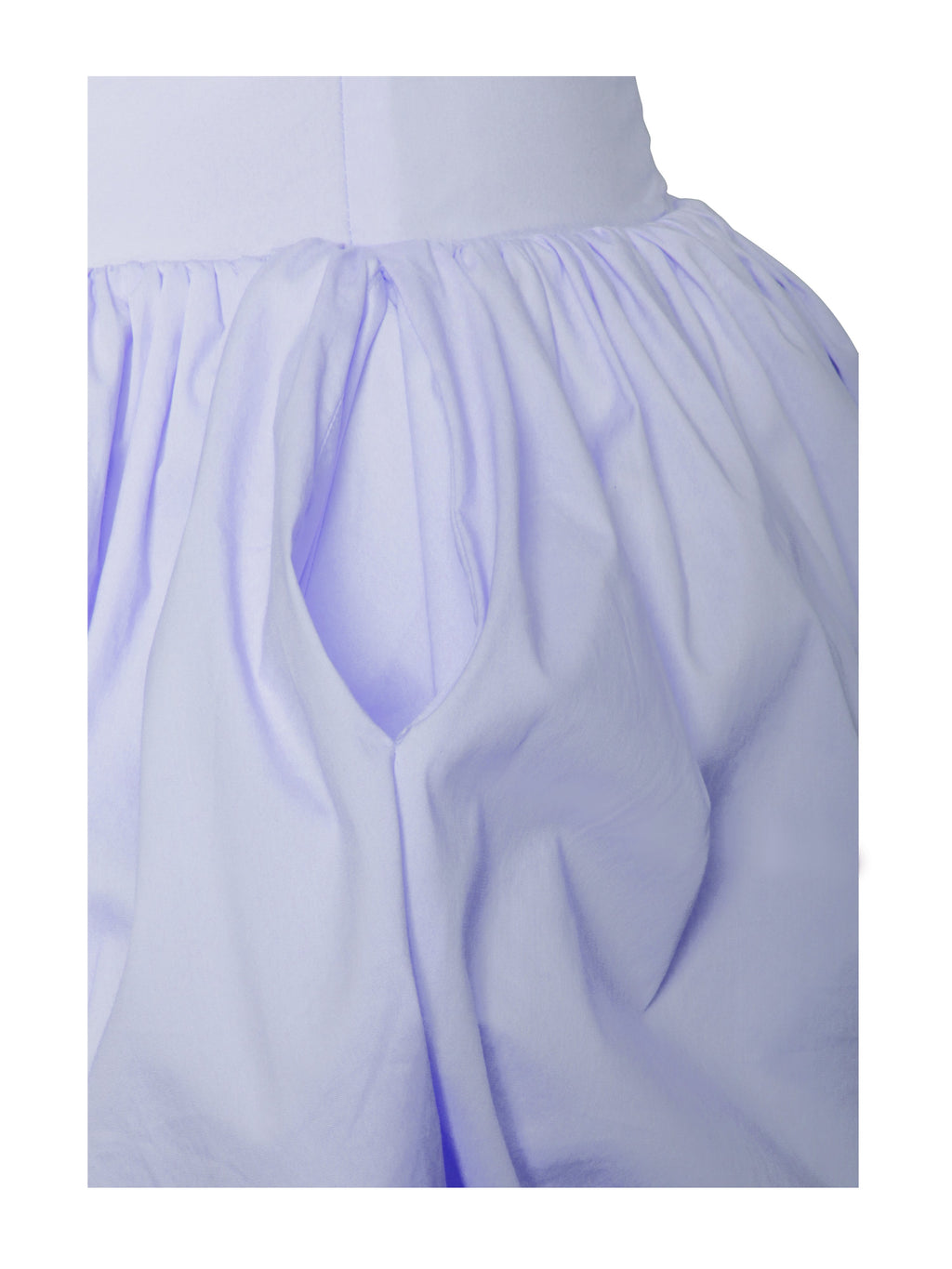 Oletta Blue Corset Strapless Bubble Hem Mini Dress - HOUSE OF SHE