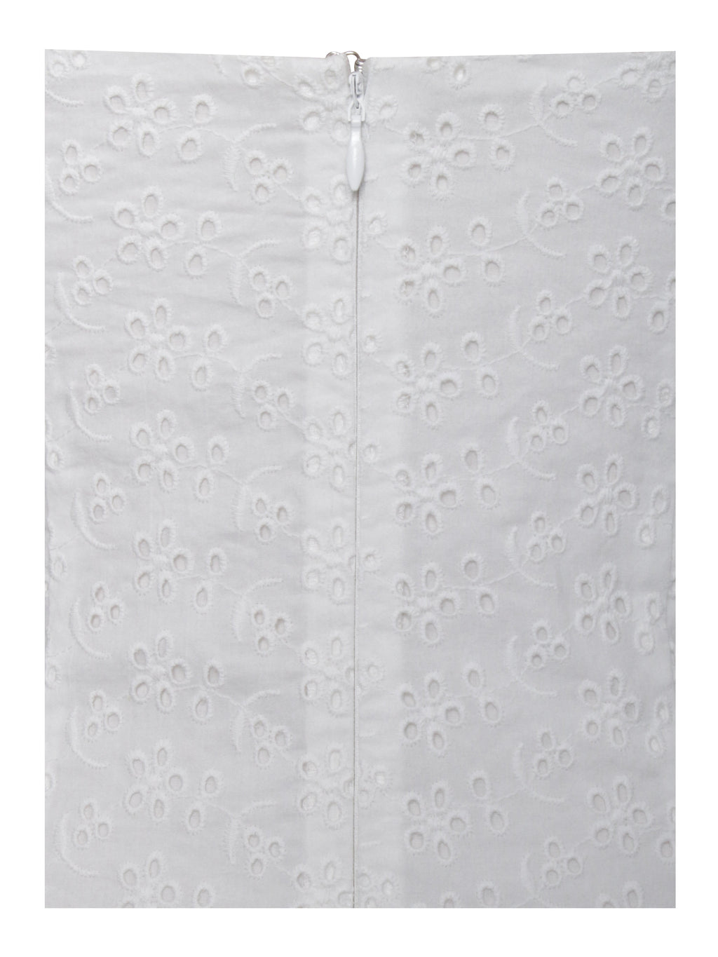 Johana White Eyelet Halter Mini Dress - HOUSE OF SHE