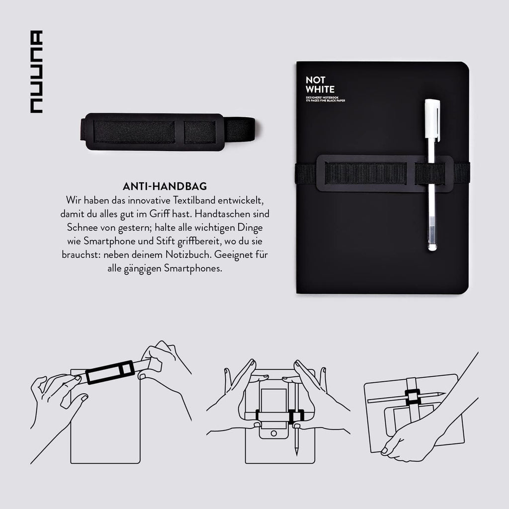 Not White Notebook w/ Pen  HOUSE OF SHE