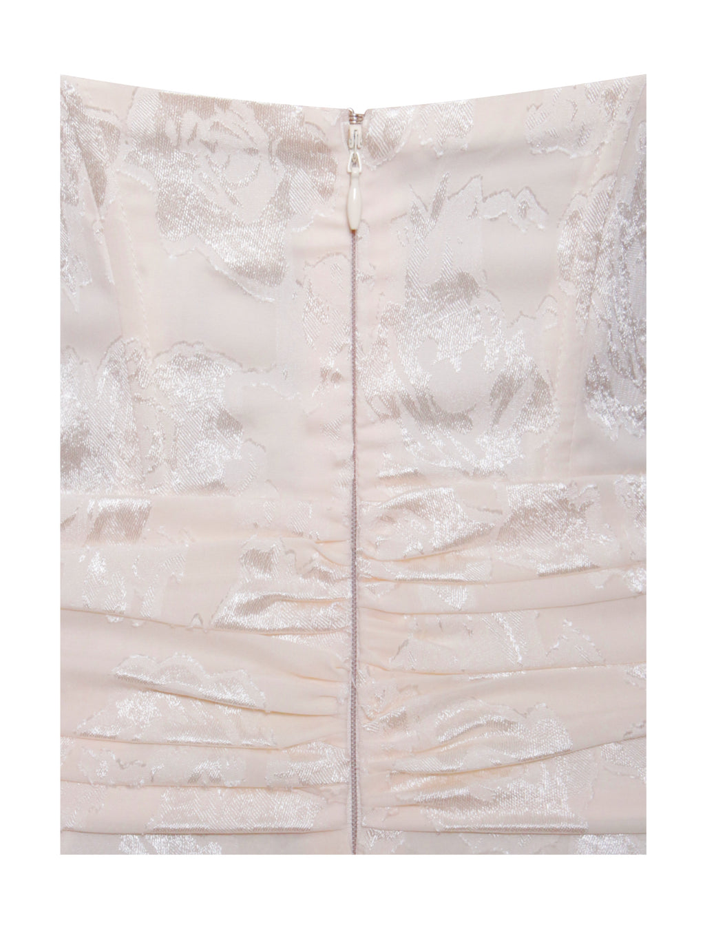 Quintana Jacquard Textured Slit Halter Mini Dress - HOUSE OF SHE