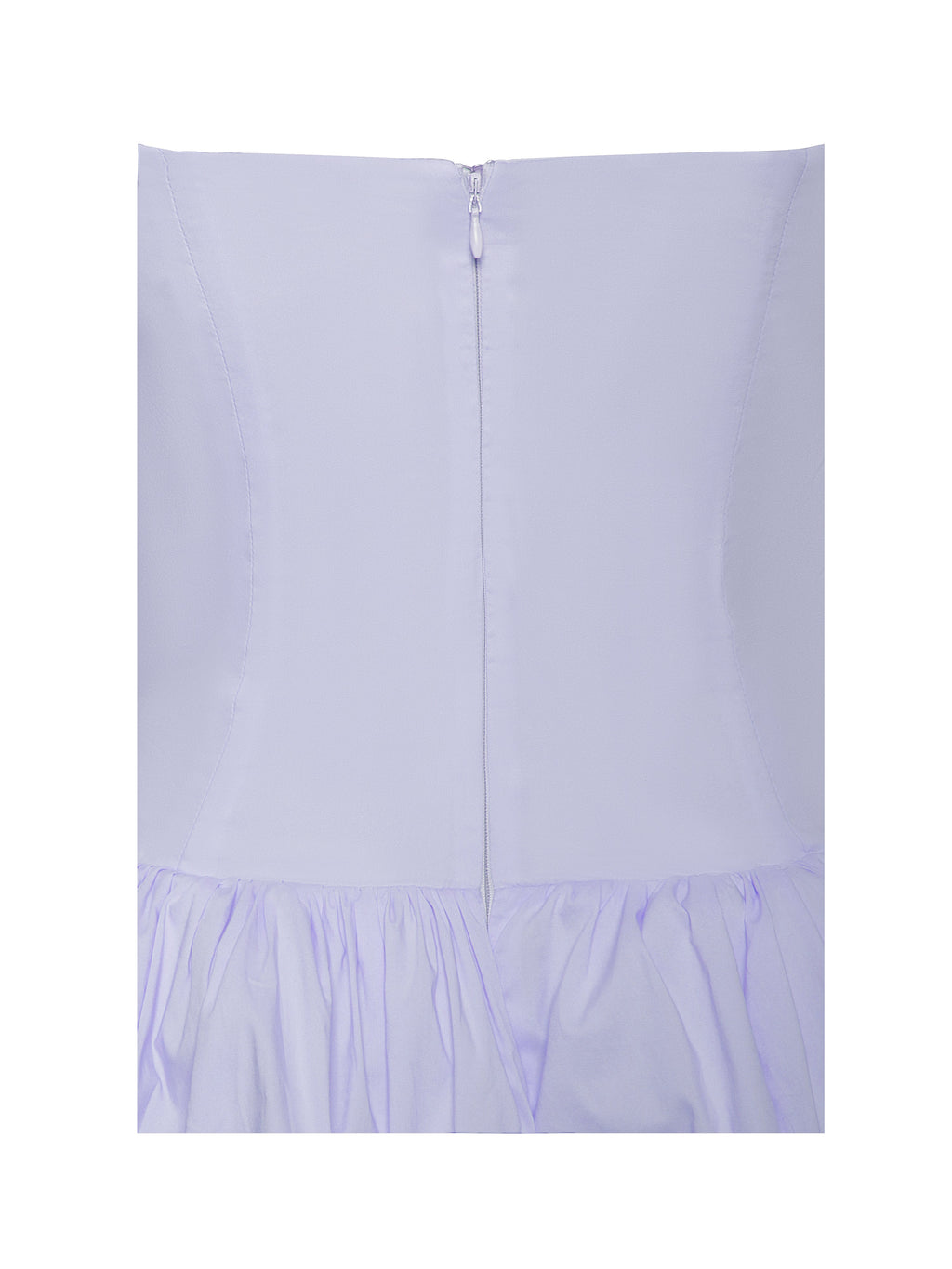 Oletta Blue Corset Strapless Bubble Hem Mini Dress - HOUSE OF SHE