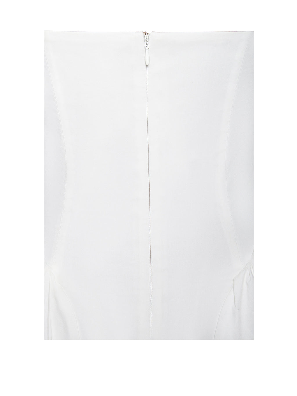 Nina White Embroidered Halter Mini Dress - HOUSE OF SHE