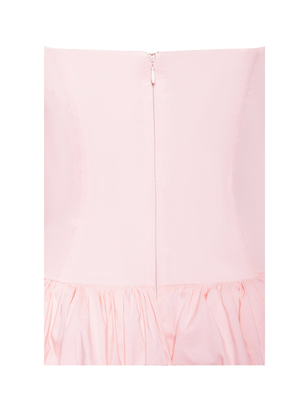 Oletta Pink Corset Strapless Bubble Mini Dress - HOUSE OF SHE