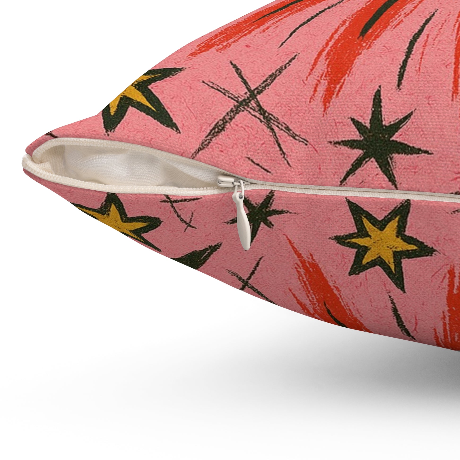 Basquiat Art-Inspired Eye Print Square Cushion Pillow