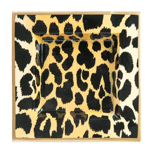 Leopard Spots Enameled Smidge Tray  HOUSE OF SHE