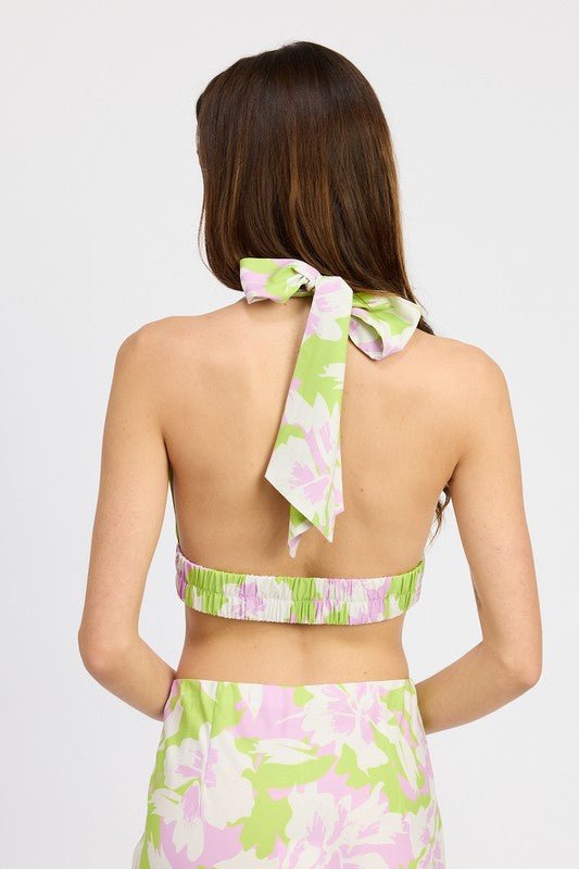 90s Halter Neck Top - HOUSE OF SHE