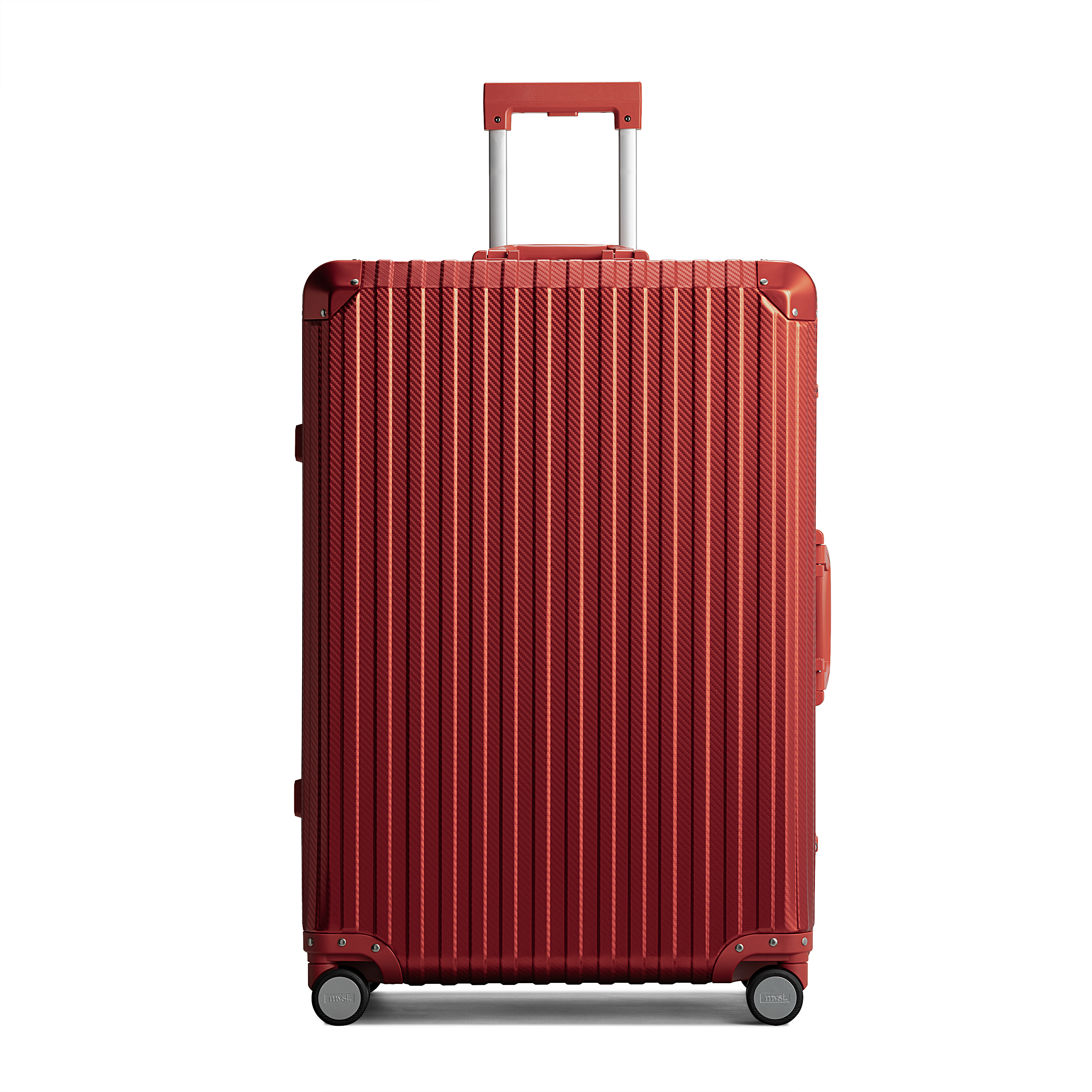 TREVA Aluminum Suitcase Red