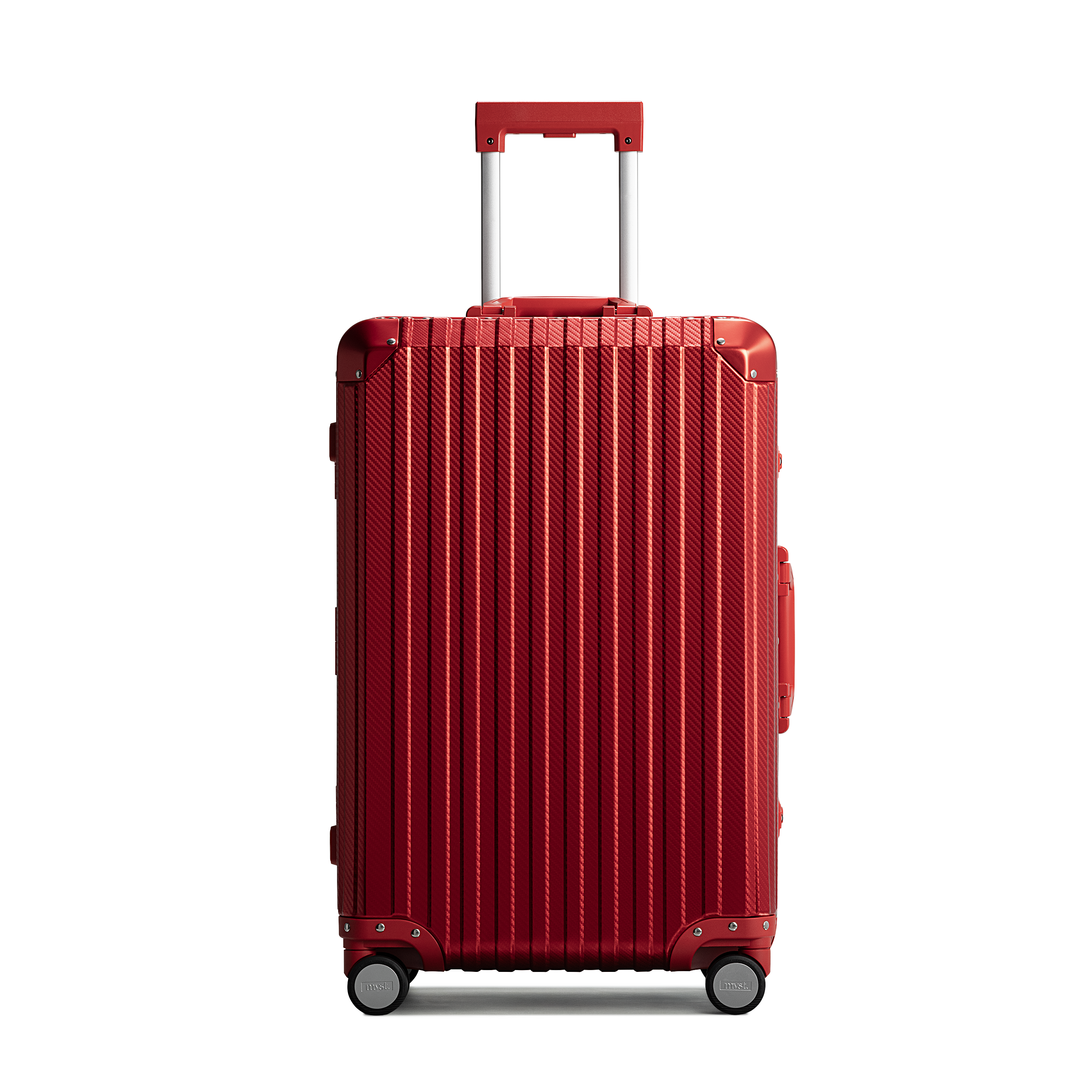 TREVA Aluminum Suitcase Red