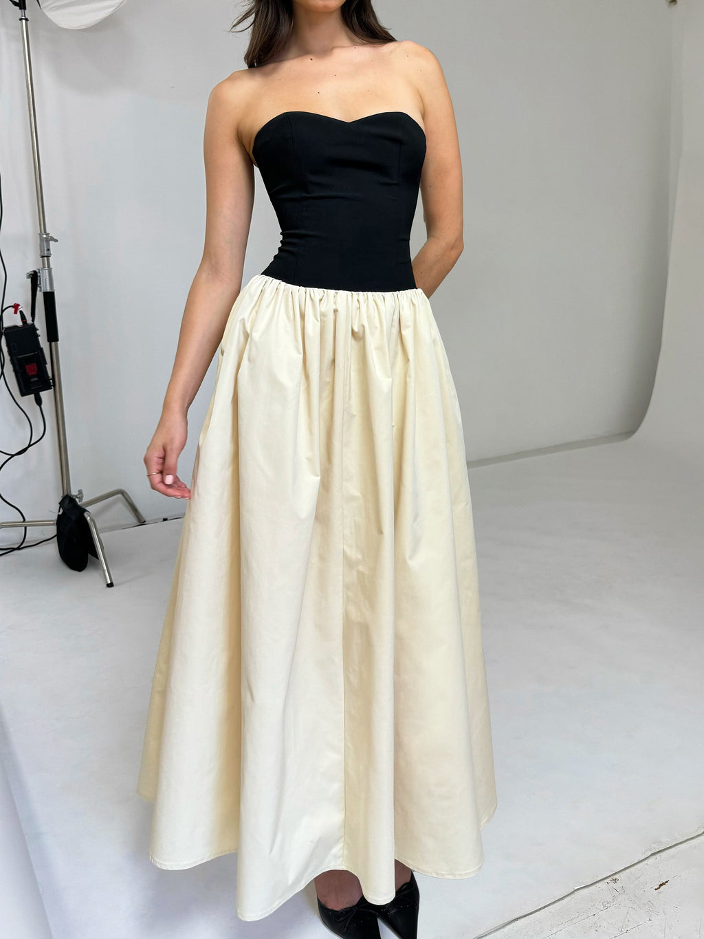 Sana Sweetheart Drop Waist Maxi Dress - HOUSE OF SHE