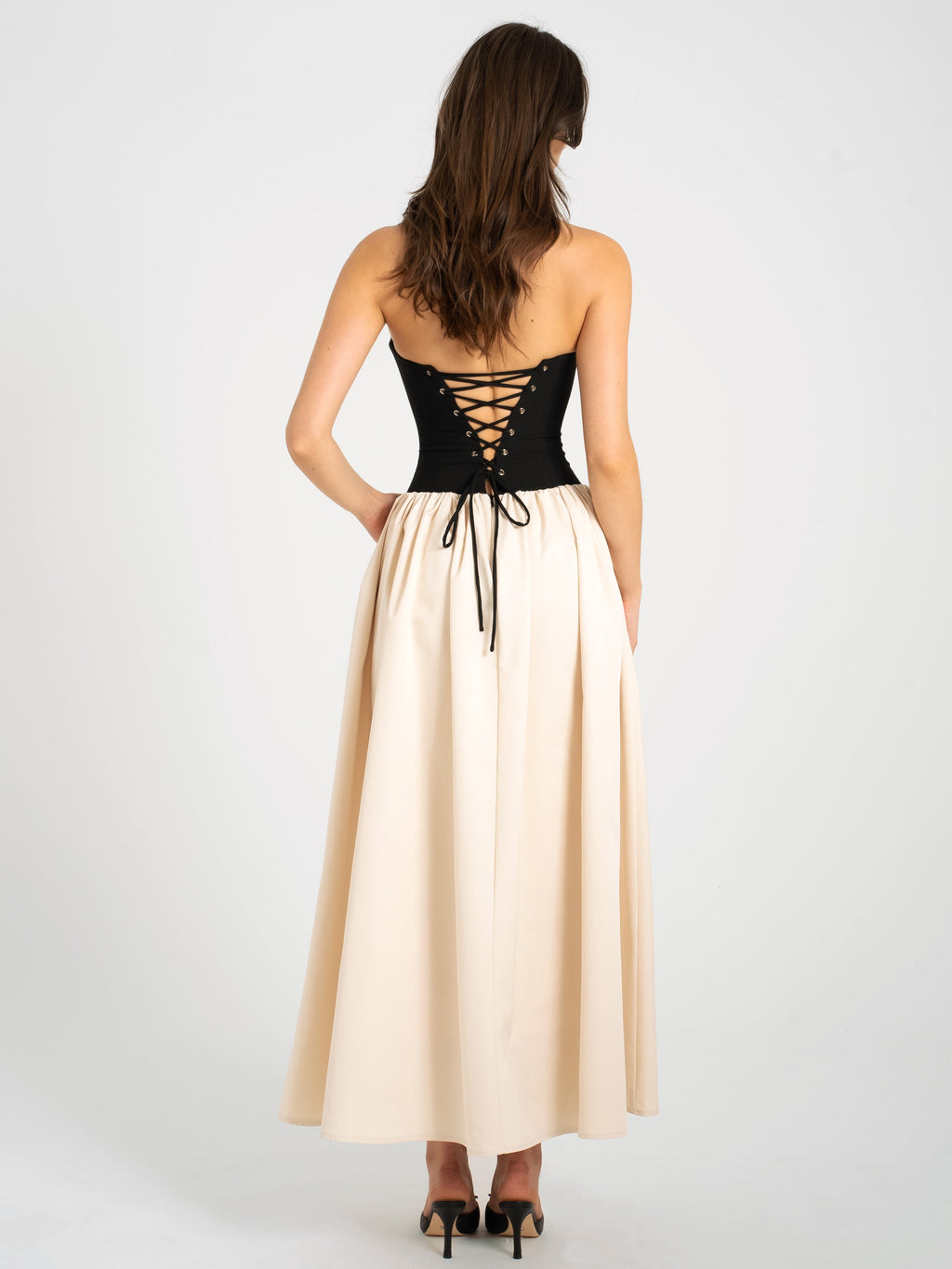 Sana Sweetheart Drop Waist Maxi Dress - HOUSE OF SHE