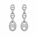 Roxanne Pave Drop Earring