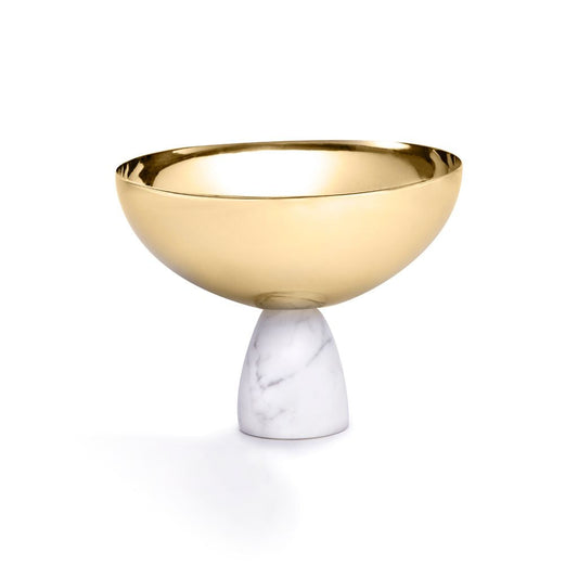 Coluna Nut Bowl Marble / Gold  HOUSE OF SHE