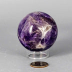 Dream Amethyst Crystal Sphere Polished Natural Specimen