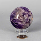 Dream Amethyst Crystal Sphere Polished Natural Specimen