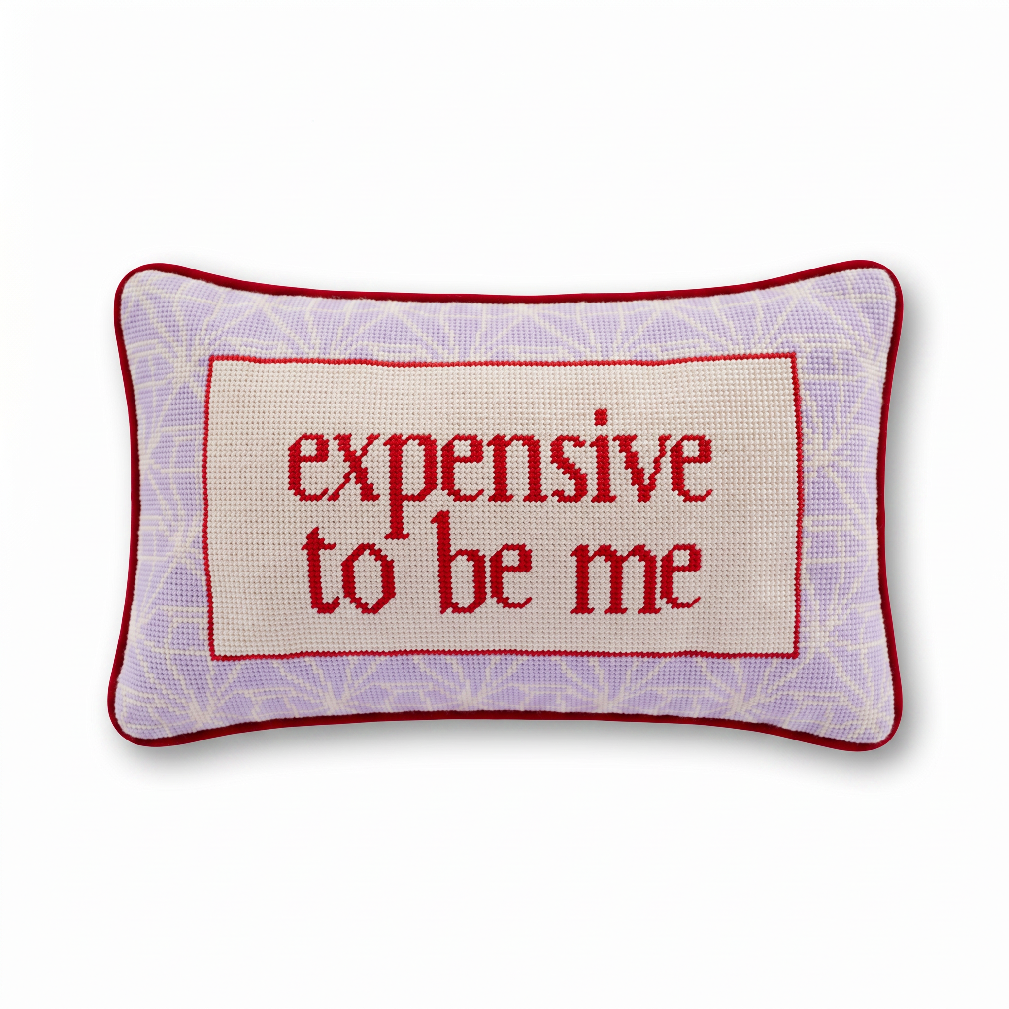 Expensive To Be Me Needlepoint Pillow