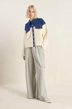 Sweet Harmony Denim Combination Jacket