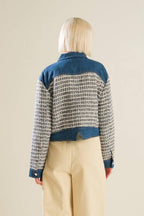 Better Days Tweed Denim Jacket