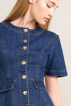 Forever Stylish Denim Top