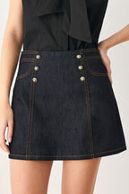 Modern Prep Denim Skort