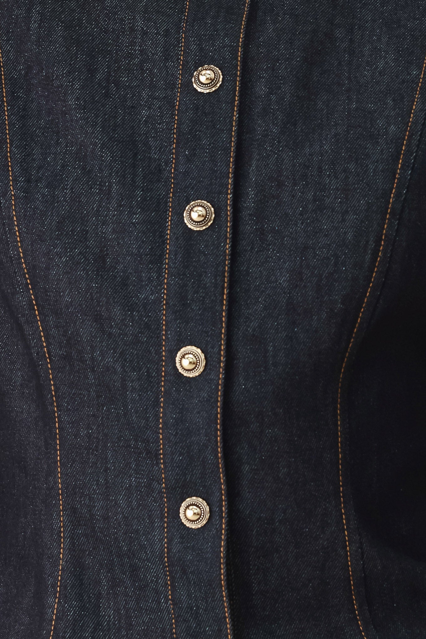 Modern Prep Denim Top
