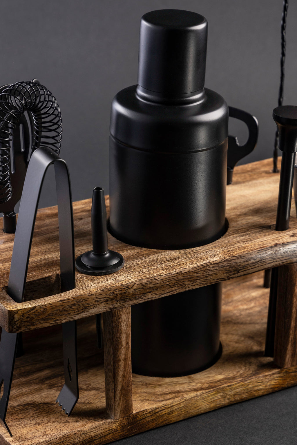 Belaire Bar Tools Set, Black  HOUSE OF SHE